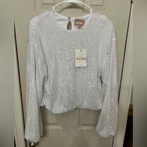 Show Me Your Mumu Sequin Women's Top